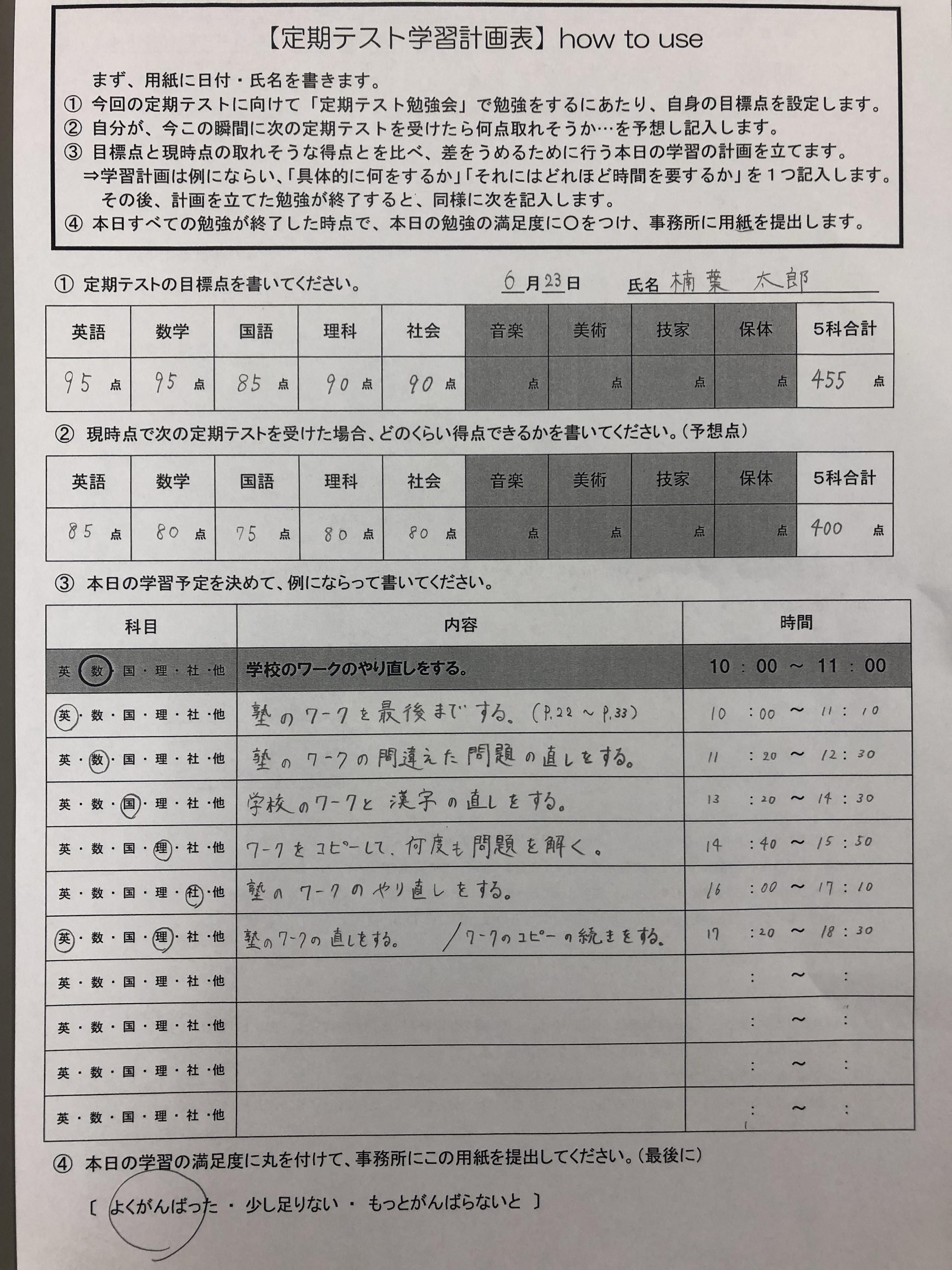 定期テスト勉強会 Kec近畿予備校 Kec近畿教育学院 公式ブログ
