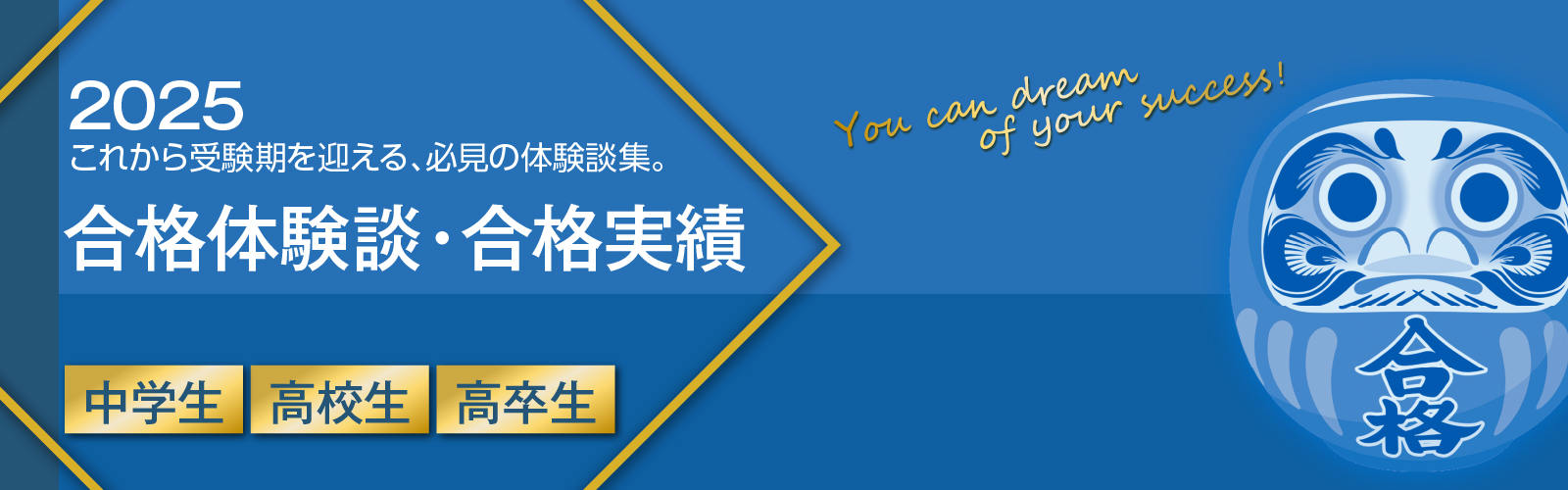 合格実績・合格体験談