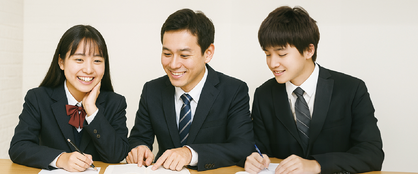 先生1人に生徒2人までの個別指導