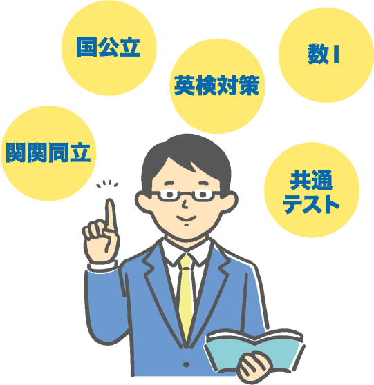 男性教師のイラスト