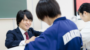 気軽に質問できる　先生との距離が近い